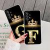 Прозрачный чехол для телефона Samsung Galaxy A56 A57 A37 A55 A54 A36 A35 A26 A25 A16 A17 A07 A52 A34 A73 A53 Чехол Буквы G F V H D P C B