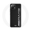 Case for Xiaomi Mi 11 Lite Amg Logo Carbon Texture