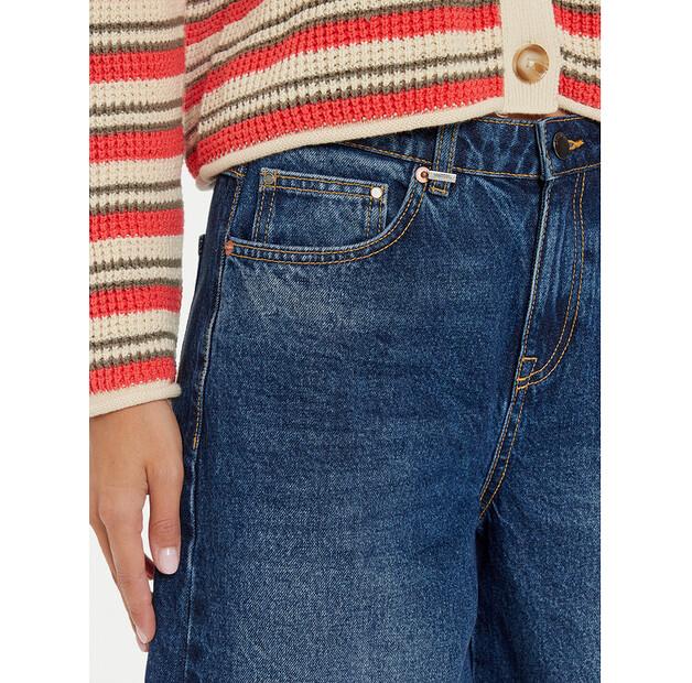 Джинсы United Colors Of Benetton 45F8DE01Z синий Wide Leg