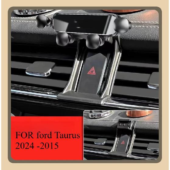 Car Vehicle phone holder FOR ford Taurus 2024 -2015 Car Styling Bracket Rotatable Support Mobile Accessories