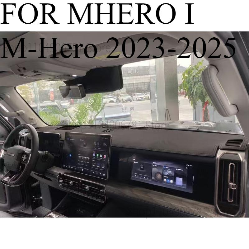 FOR MHERO I M-Hero -2025 Car Dash Mat Dashmat Dashboard Cover Sun Shade Dash Board Cover Carpet Accessories