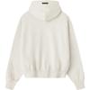 Fear of God Essentials Худи с тиснением Essentials Classic Овсяный меланж Мужские Топы Белый 192HO256212F