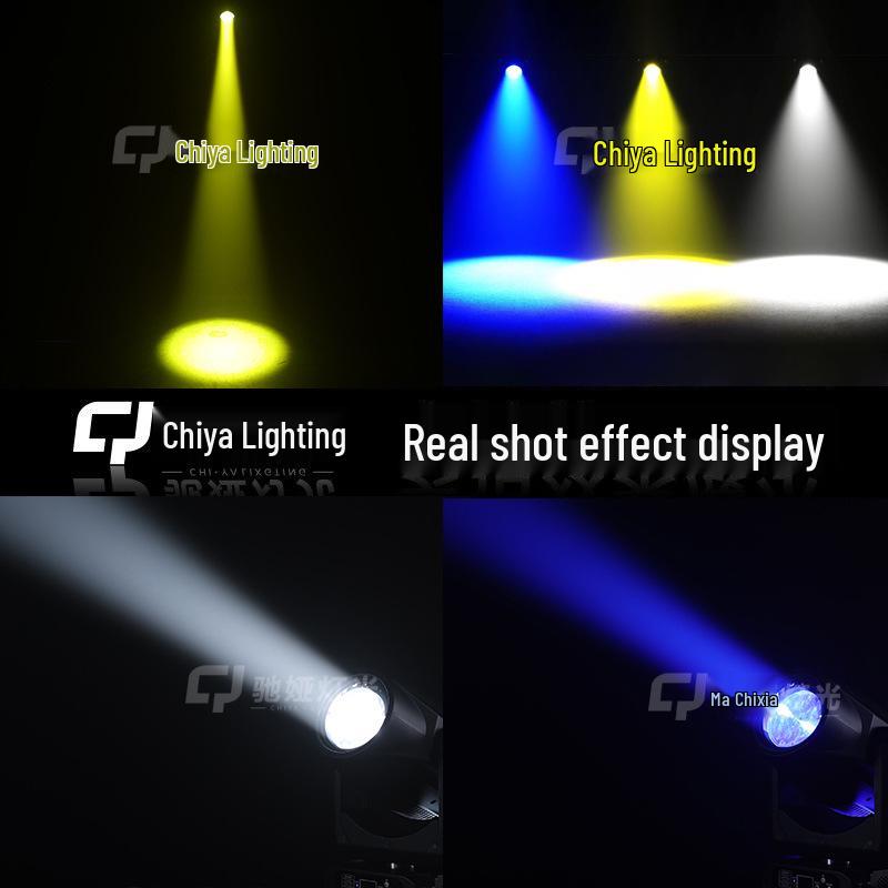 400 Вт Светодиодный Moving Head COB с зумом - Профессиональный свадебный и сценический прожектор