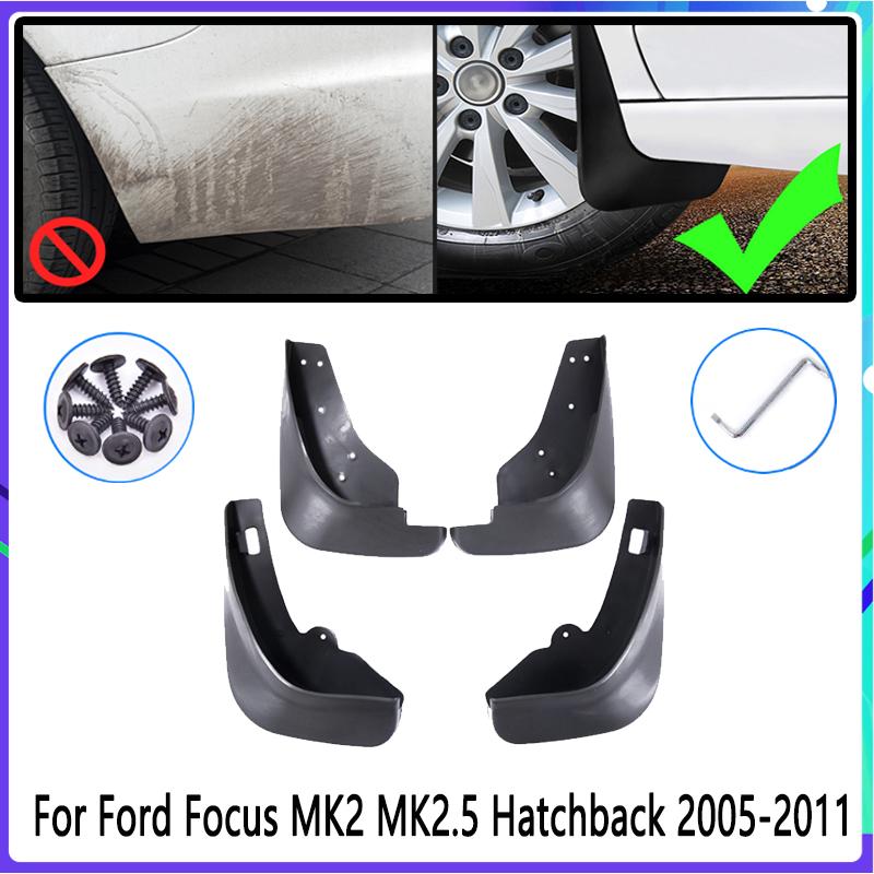 4 шт. автомобильные брызговики для Ford Focus 2 MK2 MK2.5 хэтчбек 2005 ~ 2011 брызговики брызговики на крыло авто