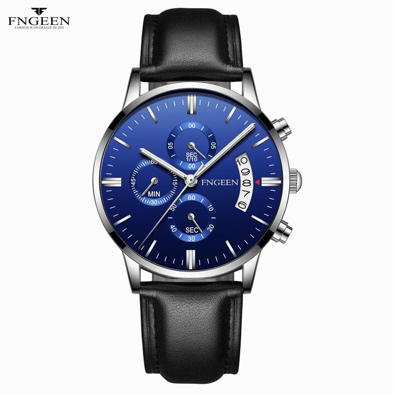 Watch Men's Student Sports Quartz Watch Waterproof Fashion Trend Luminous Belt Men's Watch Wrist Watch