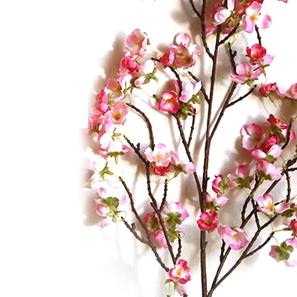 97cm Cherry Blossom Branches 4 Branches Silk Cherry Blossoms Spring Season