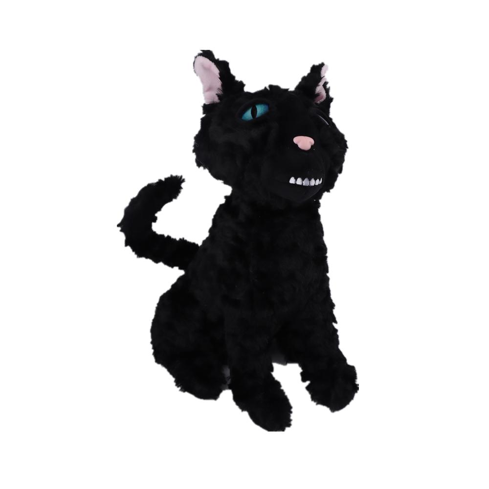 35 см Плюшевая игрушка Кот из Коралины Мультяшная Аниме-связанная Плюшевая игрушка Черный Кот Высококачественная Полностью набитая Плюшевая игрушка Подарок на День Рождения Хэллоуин