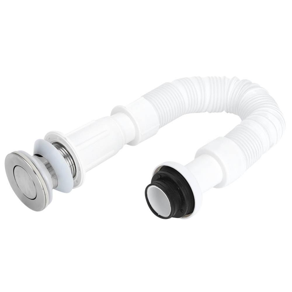 1.46In Hole Diameter Basin Drain Pipe OdorProof Drain Pipe Sink Drain Pipe  Kitchen Sink Fitting