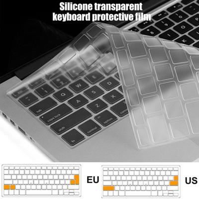 Прозрачная силиконовая пленка для клавиатуры для MacBook Защитная накладка Air 13 дюймов Pro 15 дюймов