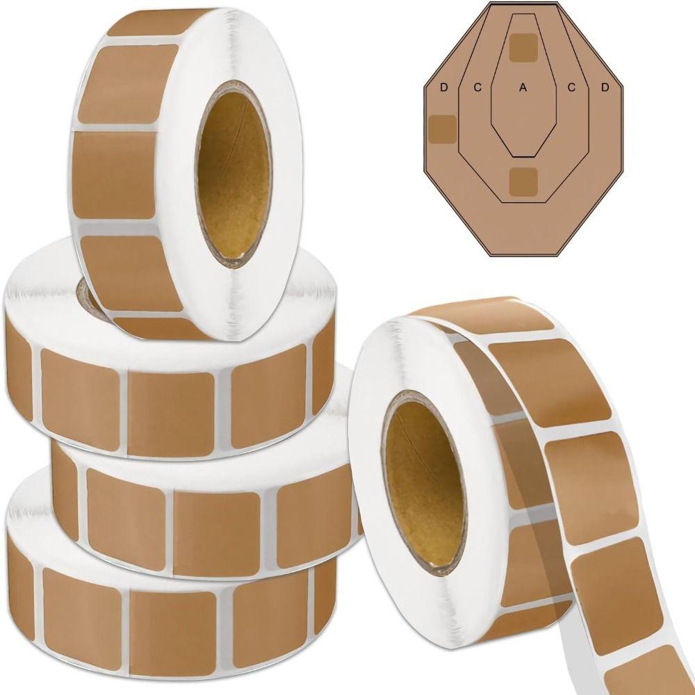 Self-Adhesive Target Stickers for Long&Short Range Shooting Target Stickers Square Target Pasters