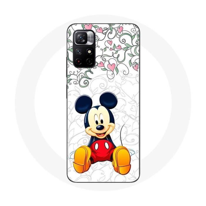 Coque - Disney - Mickey Mouse - Souple - Blanc - Cartoon - Redmi Note 11 5G