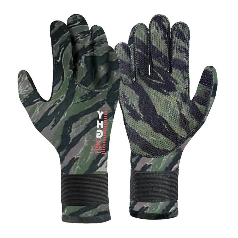 3mm Neoprene Diving Gloves With Kevlar Reinforcement Anti-Slip Warm Winter Snorkeling Scuba Gear Men Women