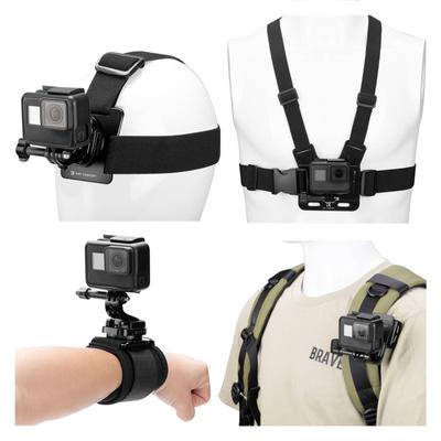 Аксессуары для gopro крепление для gopro крепление идеально подходит для съемки в движении крепление на грудь крепление на голову крепление на запястье крепление на рюкзак Высокая совместимость прочный быстрый