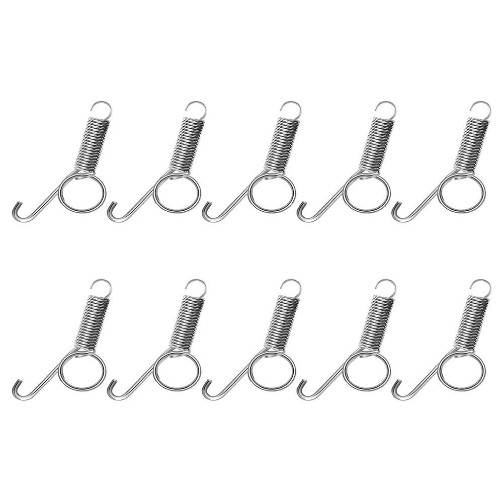 10PCS Spring Door Latches for Rabbit Quail Chicken Cage
