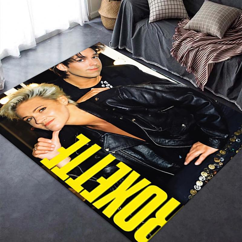 Roxette Carpet Rug for Living Room Bedroom Home Sofa Decoration,Kids play Non-slip Floor Mat