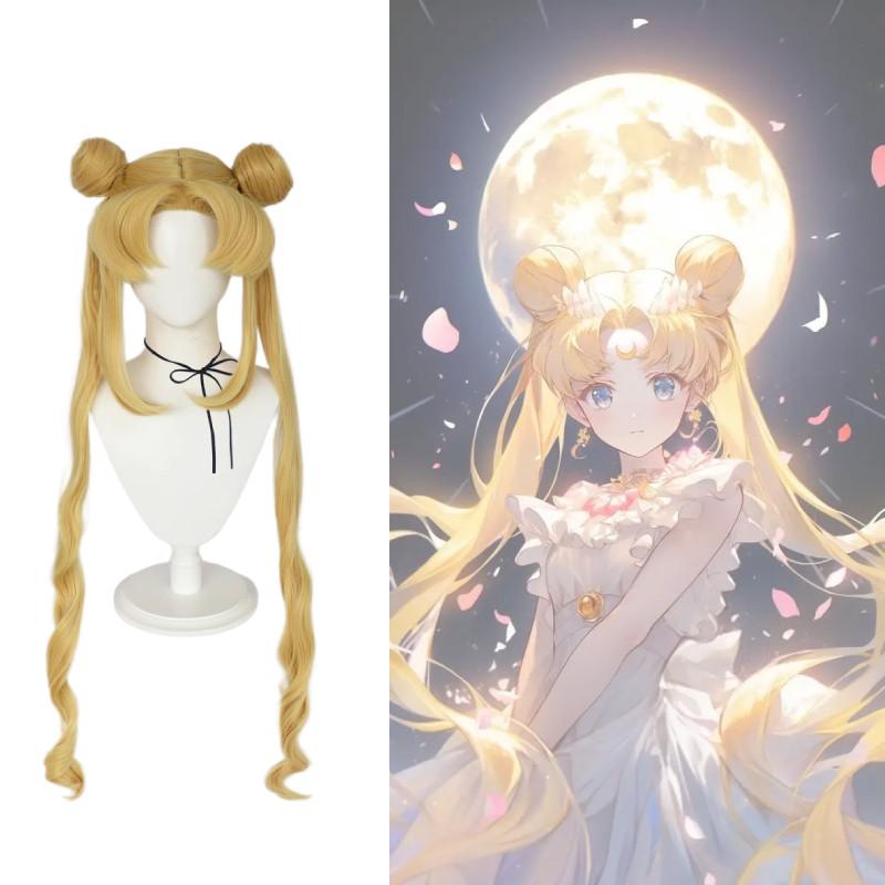 Sailor Moon Princess Costume Wig With Mechanism Craft For Role Play And Themed Events