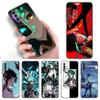 Genshin Impact Xiao Phone Case For Xiaomi Redmi Note 11 10 9 8 Pro 11T 5G 10T 10S 9S 9T 9i 9C 9A 8T Soft TPU Black Cover Funda