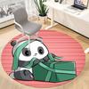 1pc Panda Package Office Round Area Rug, Indoor Mat Suitable For Office, Under Office Chairs Bedroom Living Room Home Decor, Room Deco, 071