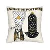 Metal Angine de Poitrine Rock Music Square Pillowcases Polyester Home  Cushion Case Creative Decorative Pillow Cover