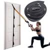 Nylon Resistance Band Black Gym Attachment Gym Accessory Yoga Fitness Equipment  Home