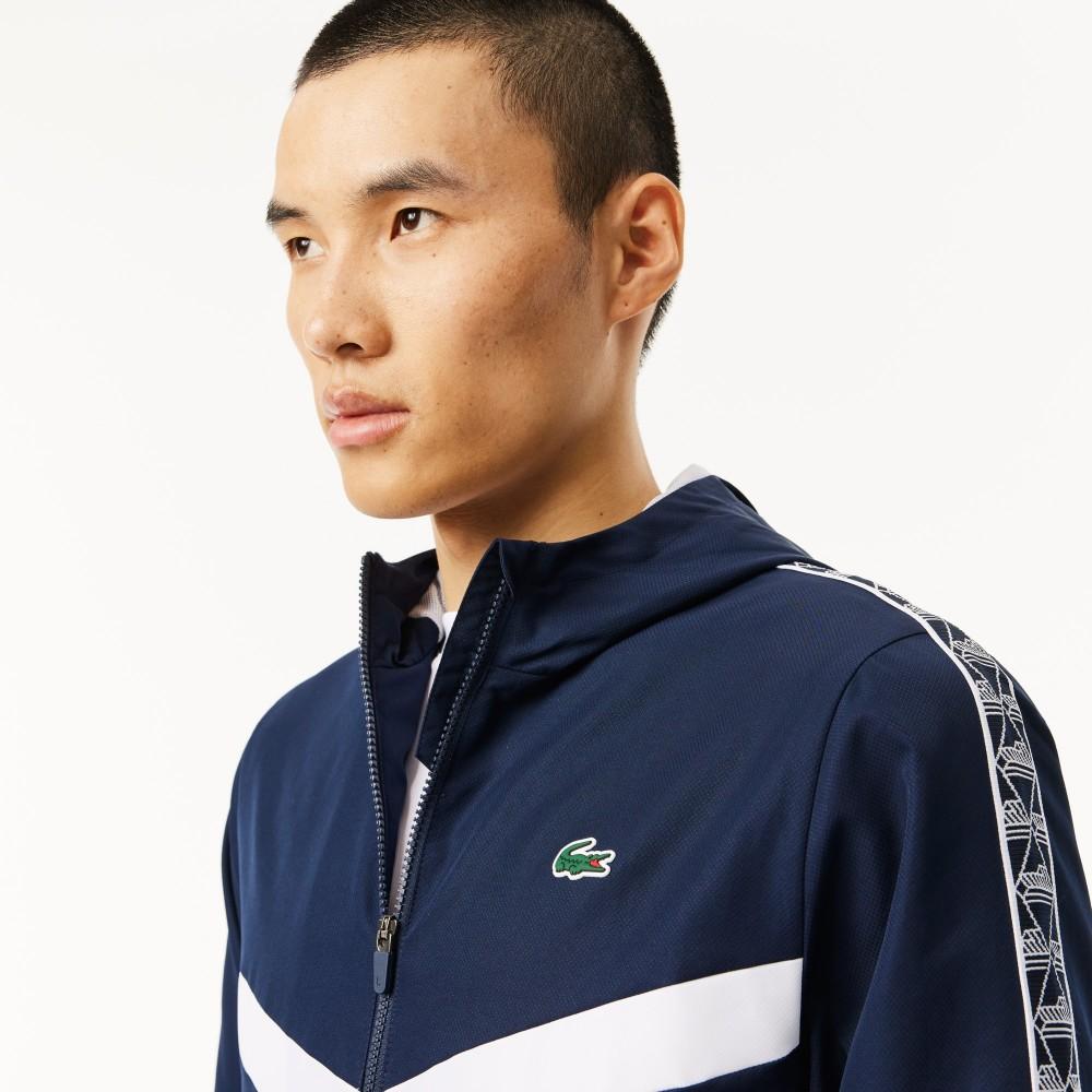 Lacoste Мужская ветровка с монограммным узором BH2538-54N525