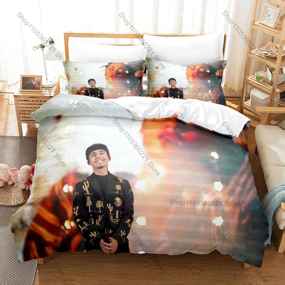 Ivan Cornejo Bedding Set 3D Print Regional Mexican Music Duvet Cover Set Twin Full Queen King Size 3PCS Bed Linen for Fans