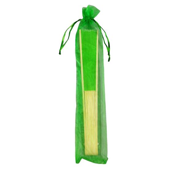 Шелковый складной веер бамбуковый легкий ручной веер с мешочком из органзы веер для гостей на свадьбу украшение для вечеринки