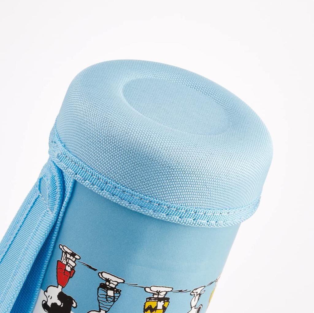 Skater Бутылка для воды Snoopy 600 мл с чехлом двухцветная KSTCH6-A