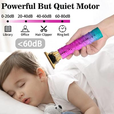 1 комплект машинки для стрижки волос, профессиональный Т-образный триммер для волос с 4 направляющими расческами, перезаряжаемые насадки для стрижки волос с Т-образным лезвием для мужчин