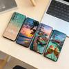 Лето у моря Чехол для телефона Для Samsung S25,S24,S21,S22,S23,S30,Ultra,S20,Plus,Fe,Мягкий силиконовый Черный чехол