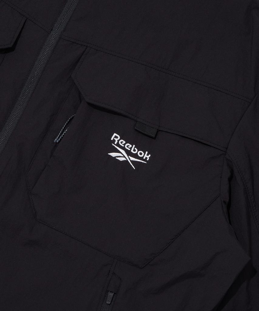 Reebok Удобная легкая ветровка - Черная
