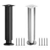 Adjustable Furniture Leg Round Stand Table Feet Replacement Cabinet Sofa Metal Foot Furniture Hardware Easy To Install