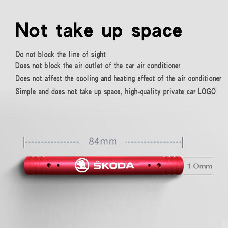 xvkdr8 Car Perfume Air Freshener Outlet Vent Air Conditioning Clip For Skoda octavia 3 2 superb 3 kodiaq Fabia Kamiq Karoq Accessories