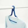 Towa Sangyo LST Laundry Select Shoulder Slide Grip Laundry Hanger, Blue, Approx. 39 X 1.5 X 22.3 Cm, Pack of 3, Product Number 24844