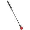 Golf Swing Training Rod Stripe Adjustable Antiskid Rubber Grip Practice Stick for Warm Up Red