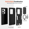 For POCO X5 Slide Camera Lens Protector Armor Case For Xiaomi Poco X5 Pro Military Grade Bumpers Magnet Ring Cover For POCO X5