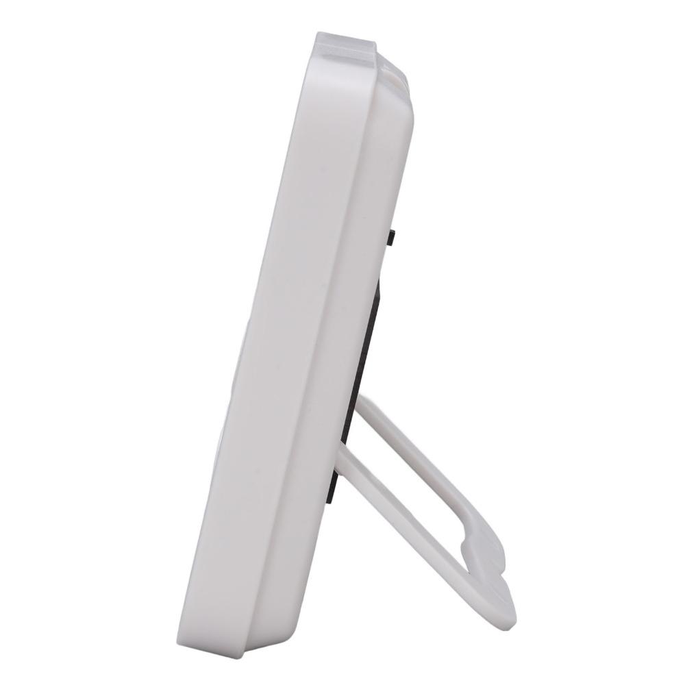 24H Alarm Clock White Countdown Timer Versatile Timer  For Classroom