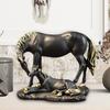 Elegant Horse Sculpture Set Horse Figurine Statue for Home And Office Decor