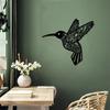 Creative Hummingbird Iron Crafts - Elegant Indoor and Outdoor Décor, Perfect for Bedroom, Hallway, and Outdoor Wall Decoration