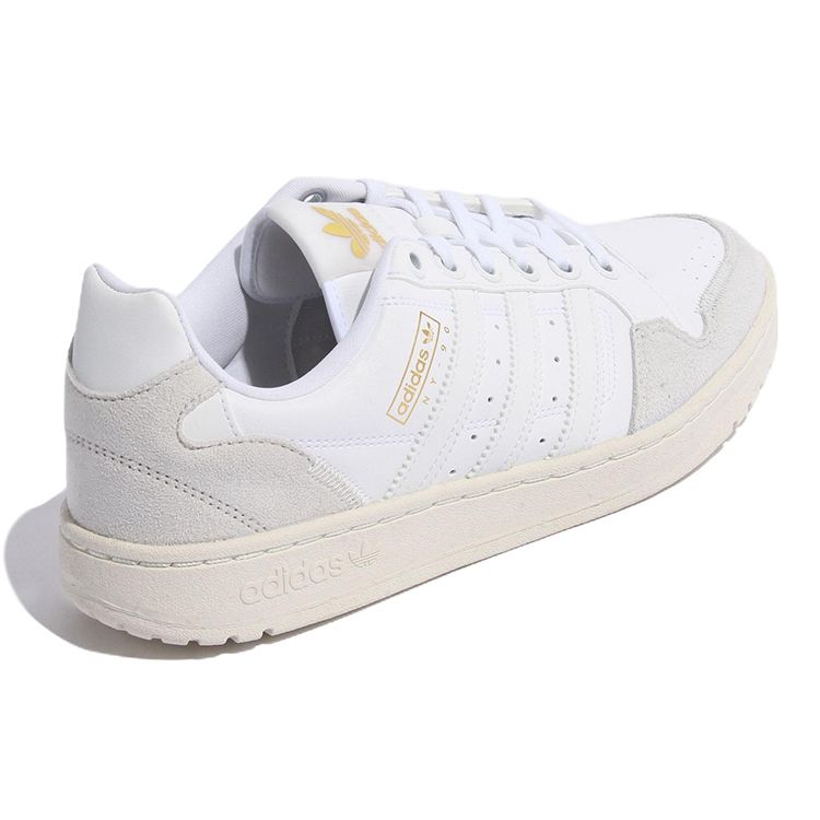 adidas Обувь NY 90 Stripes Белые кроссовки унисекс Core-White Cream-White GV9297