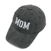 Visors DAD MOM Embroidery Baseball Caps Adjustable Sunscreen Hats Distressed Faded Cap
