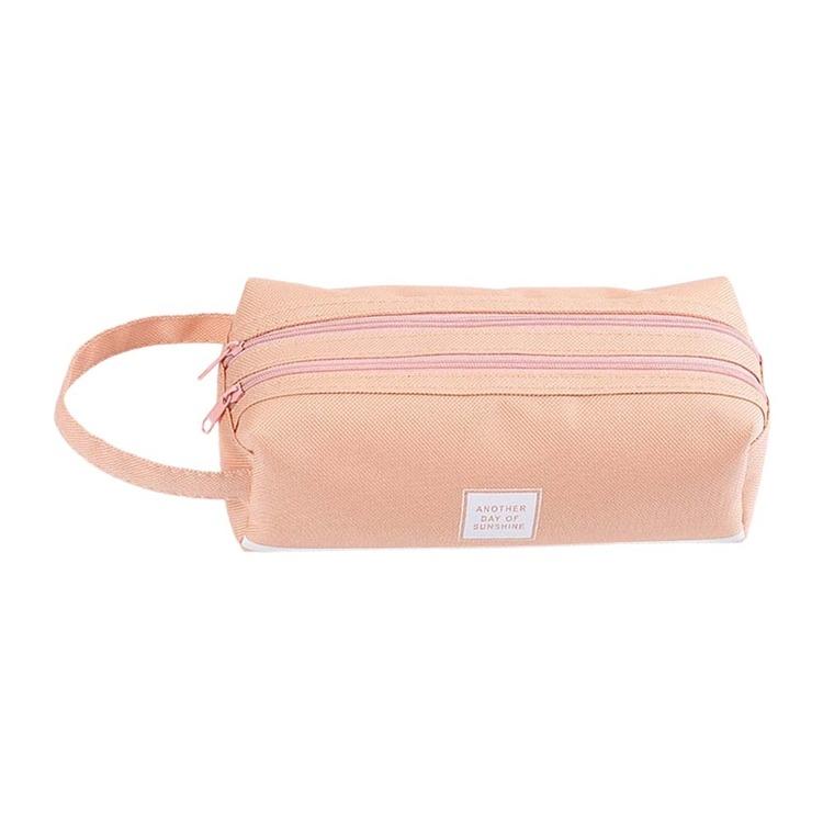 Холщовый пенал большой емкости для детей, студентов, канцелярские принадлежности, сумка для ручек, школьные принадлежности