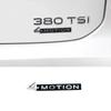 OBTLU1 Glossy Black AWD Rear Trunk Emblem Badge for VW Tiguan Touareg Golf Passat, OE Style Decorative Sticker Cover