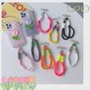 Versatile Mobile Accessories: Colorful Double-Sided Ropes, Bracelets, Pendants, and Round Key Locks.