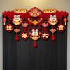 Non-woven New Year Decor Chinese Character Festival Supply  For Spring Festival Traditional Vietnam