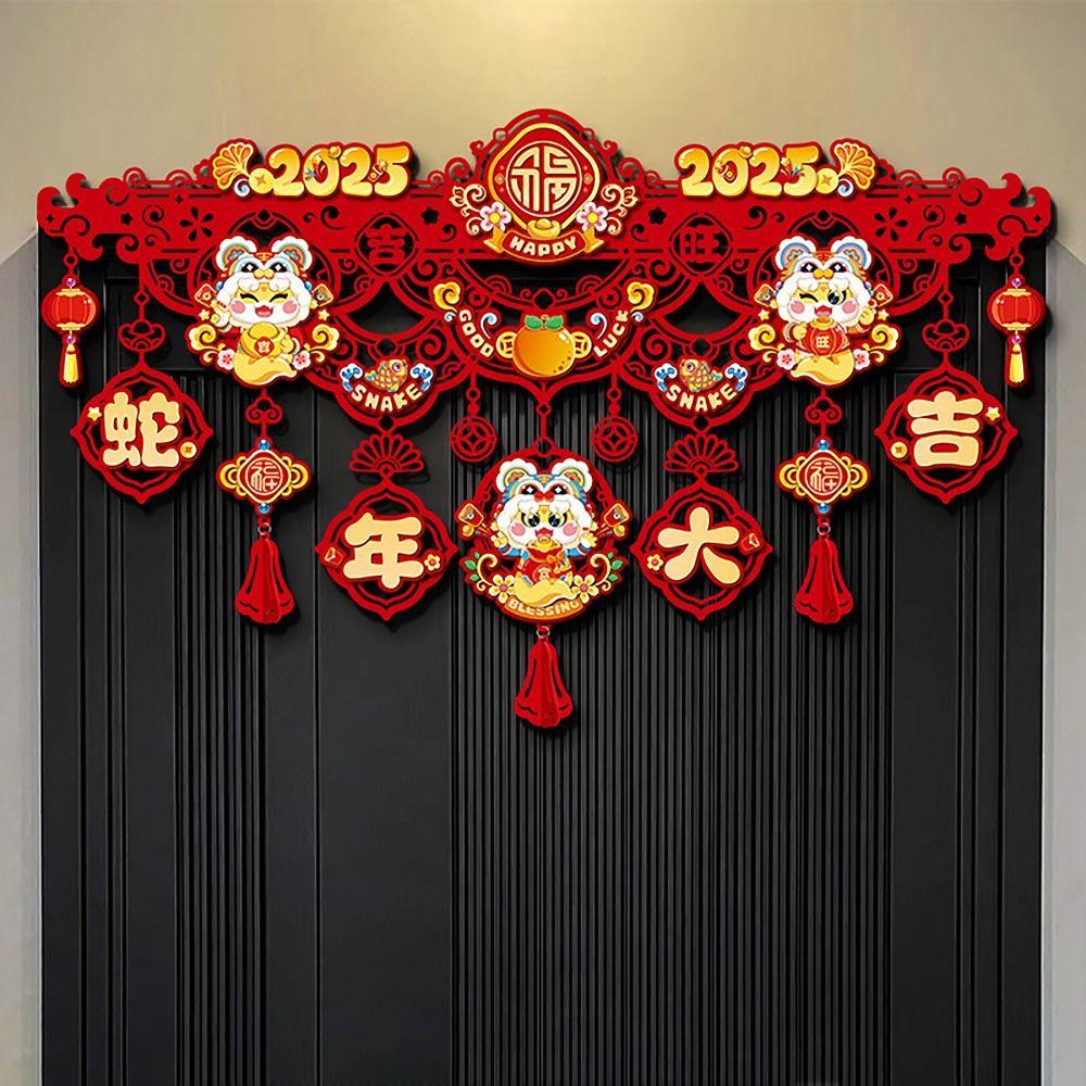 Non-woven New Year Decor Chinese Character Festival Supply  For Spring Festival Traditional Vietnam