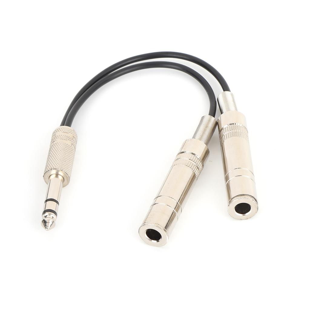 Male to 2 Female Audio Wire Shielding Folk Electric Box Bass Electric Guitar Line Musical Instrument Accessories2m 6.6ft