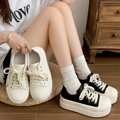 Ретро обувь на толстой подошве Новая осенняя Универсальные повседневные спортивные кроссовки