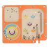 Kids Handheld Pinball Game Educational Early Learning Bright Color Fine Motor Safe Pinball Maze