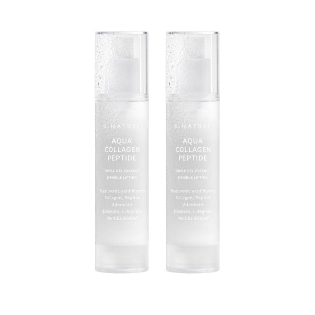 S.NATURE Aqua Collagen Peptide Triple Gel Essence 50ml - Увлажняющий и укрепляющий крем.